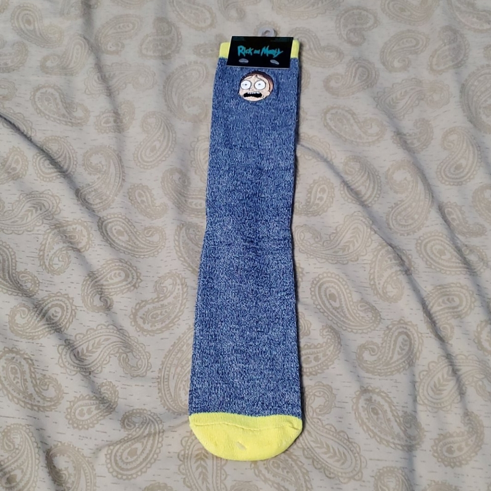 NWT HYP Rick And Morty Socks Size Mens 6-12